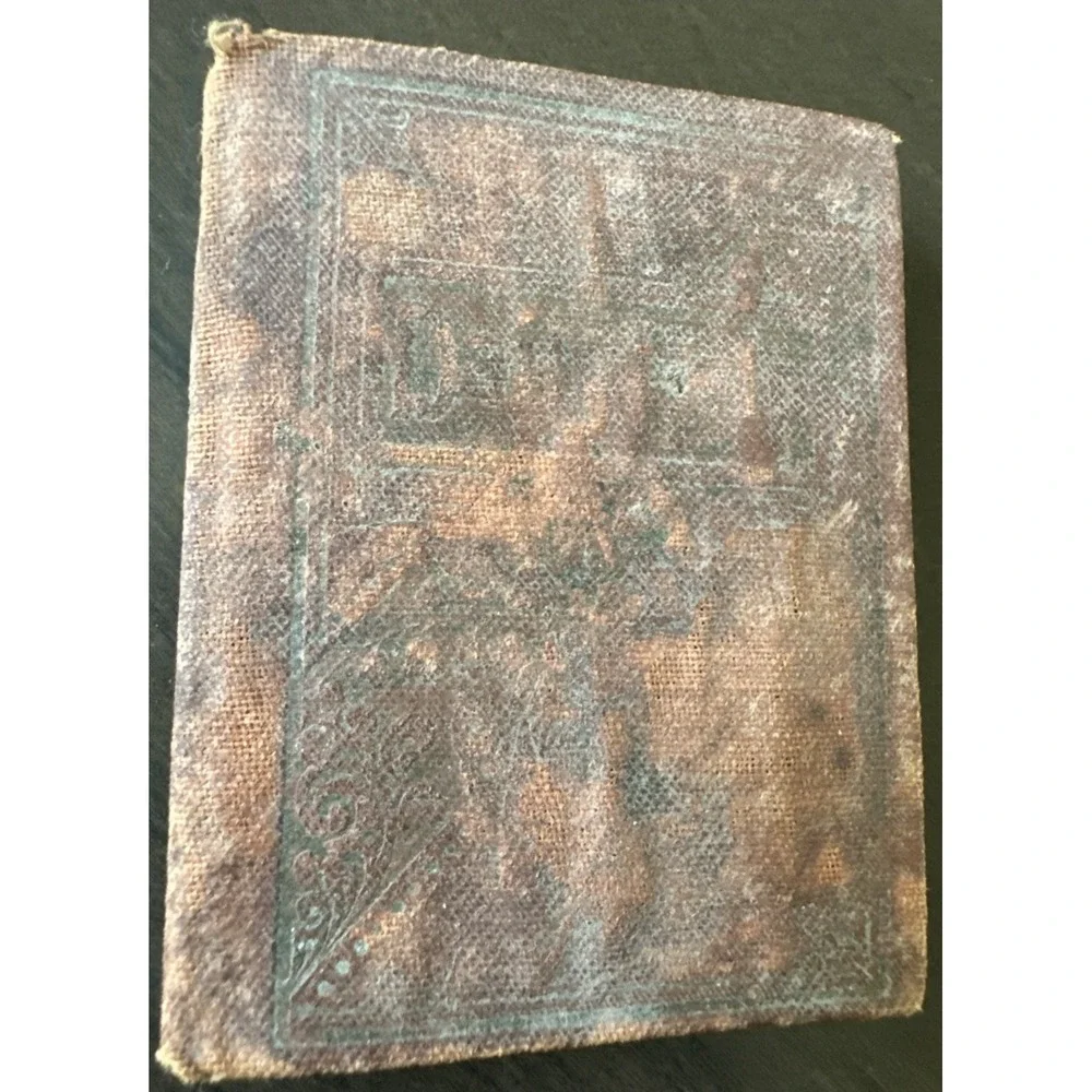 Antique Religious Mini Book 